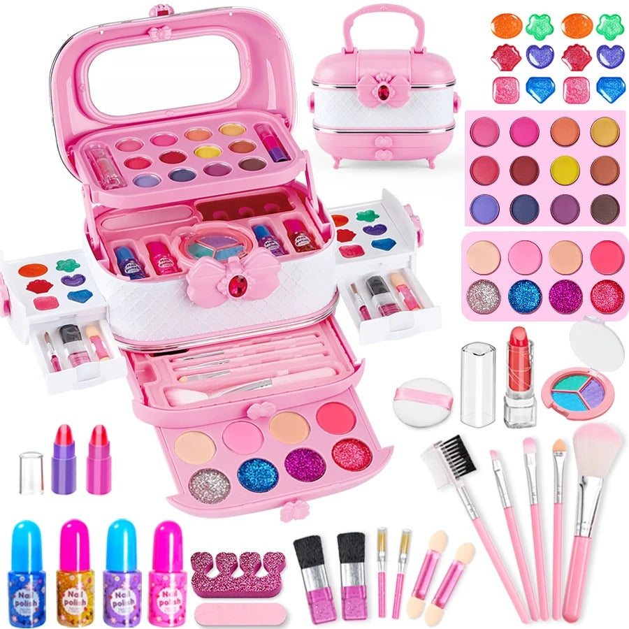 Kids Washable Makeup Kit – Safe and Fun Beauty Playtime!