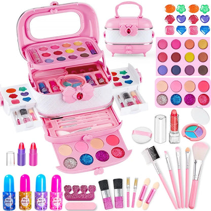 Kids Washable Makeup Kit – Safe and Fun Beauty Playtime!