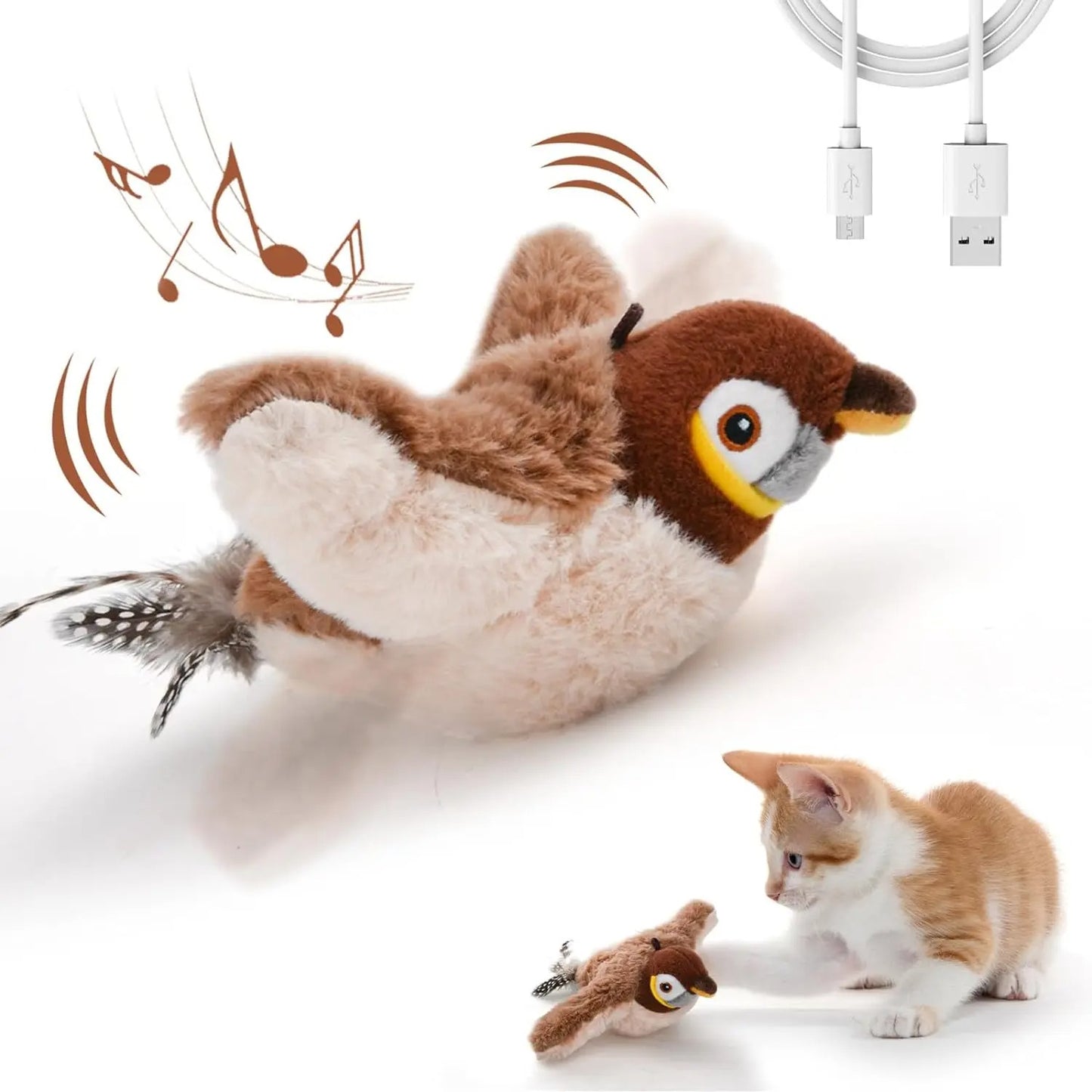 Chirp ‘N’ Flap Cat Toy