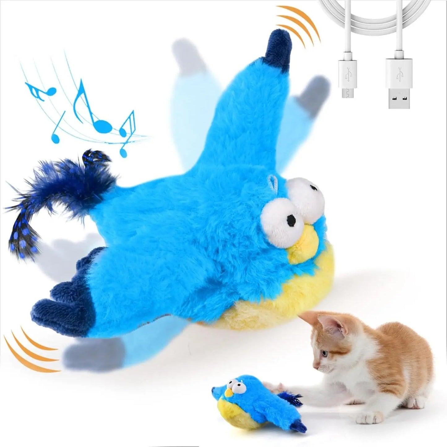 Chirp ‘N’ Flap Cat Toy